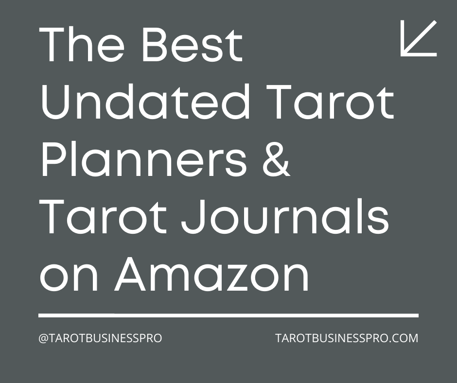undated tarot planners and tarot journals