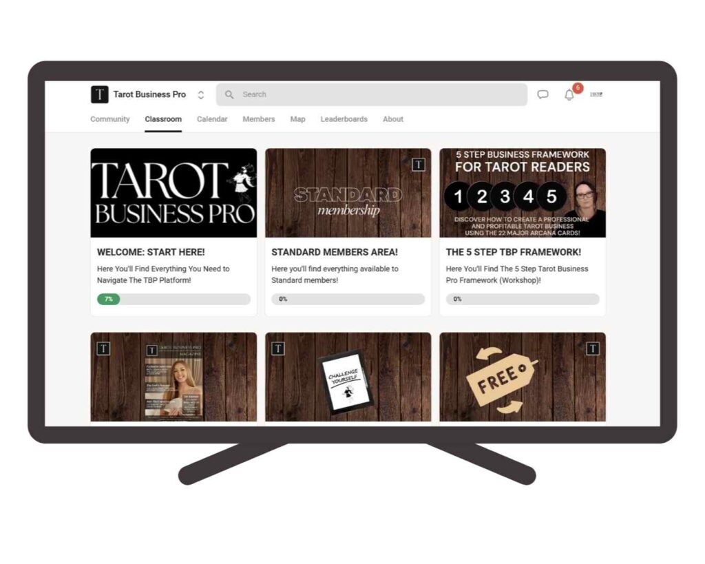 join tarot business pro